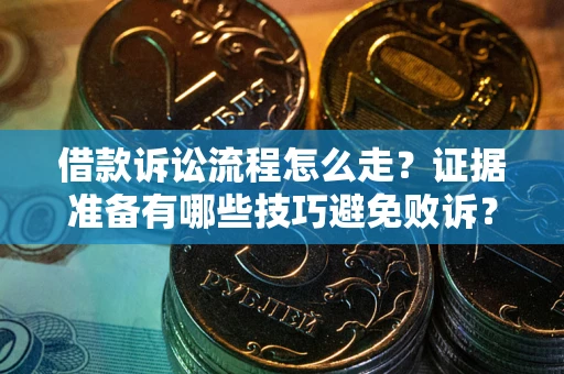 武汉借款诉讼流程怎么走？证据准备有哪些技巧避免败诉？