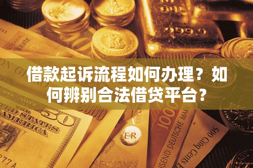 武汉借款起诉流程如何办理？如何辨别合法借贷平台？