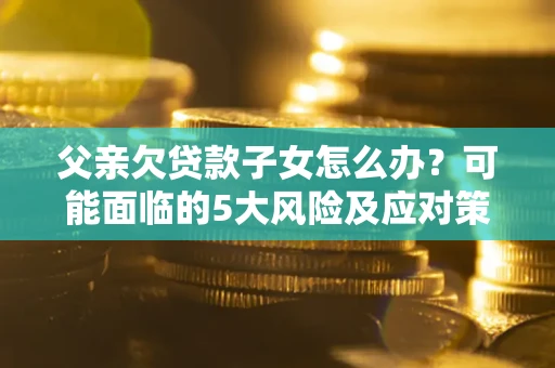 武汉父亲欠贷款子女怎么办？可能面临的5大风险及应对策略