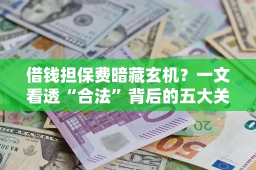 武汉借钱担保费暗藏玄机？一文看透“合法”背后的五大关键陷阱