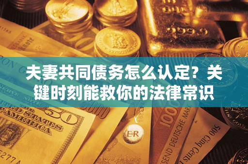 武汉夫妻共同债务怎么认定？关键时刻能救你的法律常识