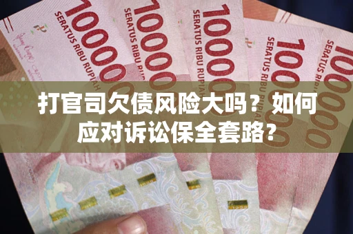 武汉打官司欠债风险大吗？如何应对诉讼保全套路？
