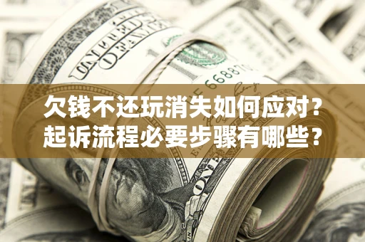 武汉欠钱不还玩消失如何应对？起诉流程必要步骤有哪些？